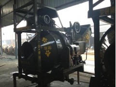 興隆建筑機械批發(fā)廣東佛山JG320加重底盤實心拖輪提升式攪拌機-- 鄭州市興隆建筑機械有限公司銷售部