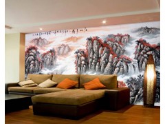 酒店壁畫(huà)、裝飾畫(huà)廠家-- 愛(ài)家時(shí)尚墻貼鄭州藝龍裝飾品有限公司