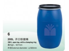 佛山哪里的200L開口鐵箍桶價格便宜？-- 佛山市南海東興塑料制罐有限公司