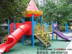 四川省安全耐用的兒童組合滑梯，大型戶外玩具-- 成都金捷諾公司設備廠銷售部