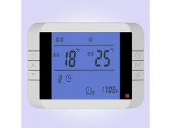 供應德州WSK-9F地暖溫控器，專業開發制造，超級大屏幕-- 德州經濟開發區德冷空調設備廠銷售部