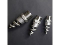 真正316L螺旋噴頭 不銹鋼螺旋噴頭 材質(zhì)可檢測 脫硫脫硝煙塵 防堵塞耐腐蝕 廢氣凈化塔清洗噴淋-- 佛山市格強(qiáng)塑膠五金有限公司