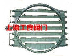 電、手動(dòng)矩（圓）形多葉調(diào)節(jié)蝶閥-- 上海工良閥門廠