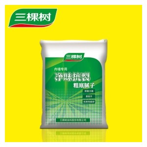 四川三棵樹凈味抗裂粗底膩子SNN602內