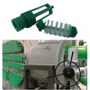 冷水機組冷凝器結(jié)垢清洗EQOBRUSH自動