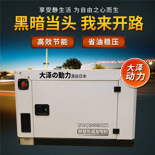 工程用25kw靜音柴油發(fā)電機大澤動力-- 上海豹羅實業(yè)有限公司