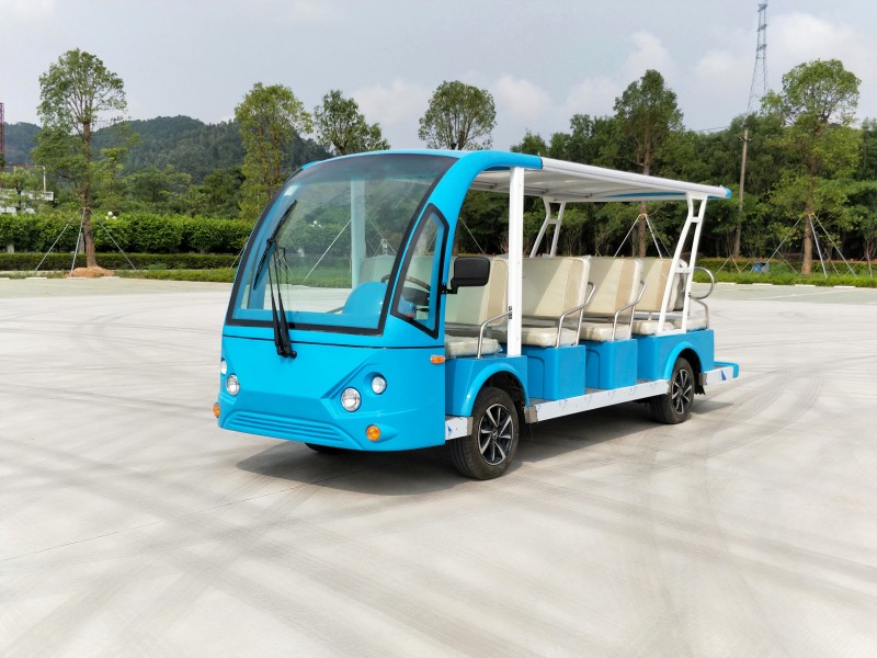 14座電動(dòng)觀光車(chē)，九寨溝景區(qū)游覽車(chē)，14座旅游車(chē)-- 渭南克里斯特商貿(mào)有限公司