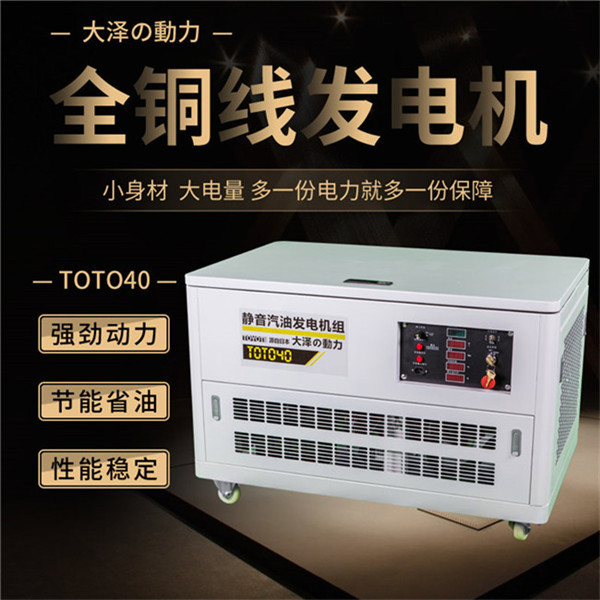 四缸靜音40kw無刷汽油發(fā)電機組-- 上海豹羅實業(yè)有限公司