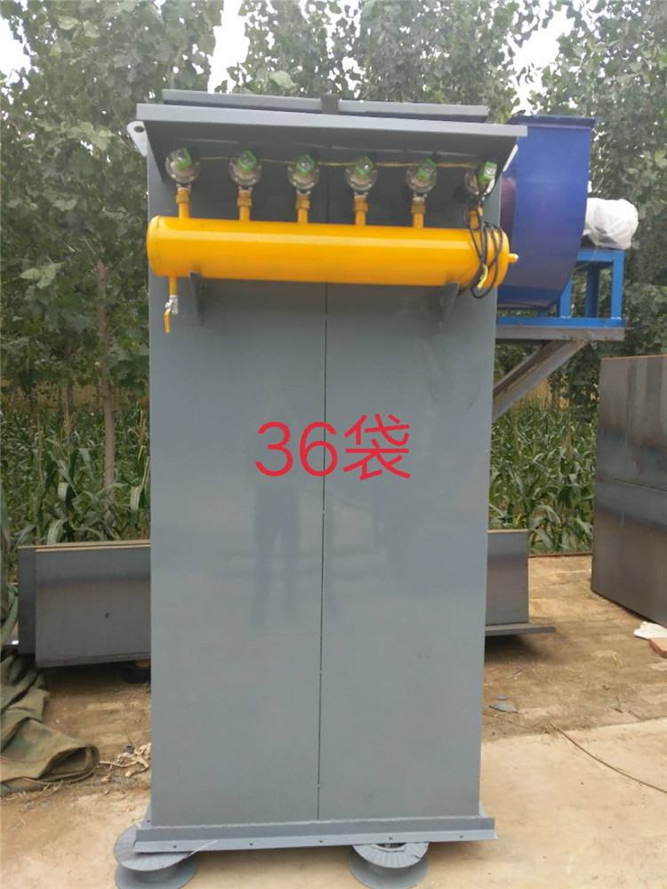 河北鑄造廠除塵設備120袋除塵器尺寸配置參數(shù)15KW風機-- 河北壹哲環(huán)保科技有限公司