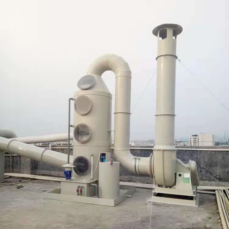 陜西卓馳環保PP噴淋塔，廢氣凈化塔，PP洗滌塔加工定制-- 陜西卓馳環保設備有限公司