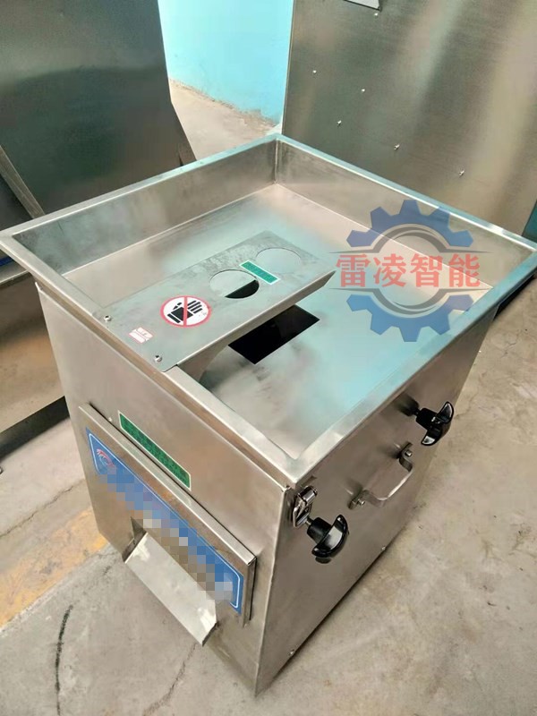 不銹鋼全自動(dòng)鮮肉切片切絲一體機(jī)-- 諸城雷凌智能